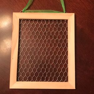 Natural Wood Wire Frame